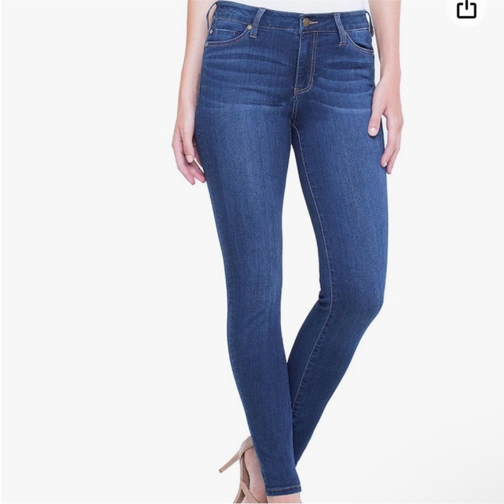 Liverpool Los Angeles Abby Ankle Skinny Jeans Size 4/27 - Picture 3 of 4